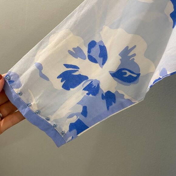 Gretchen Scott Designs Embellished Tunic - Iconic Iris XS - Picture 7 of 12